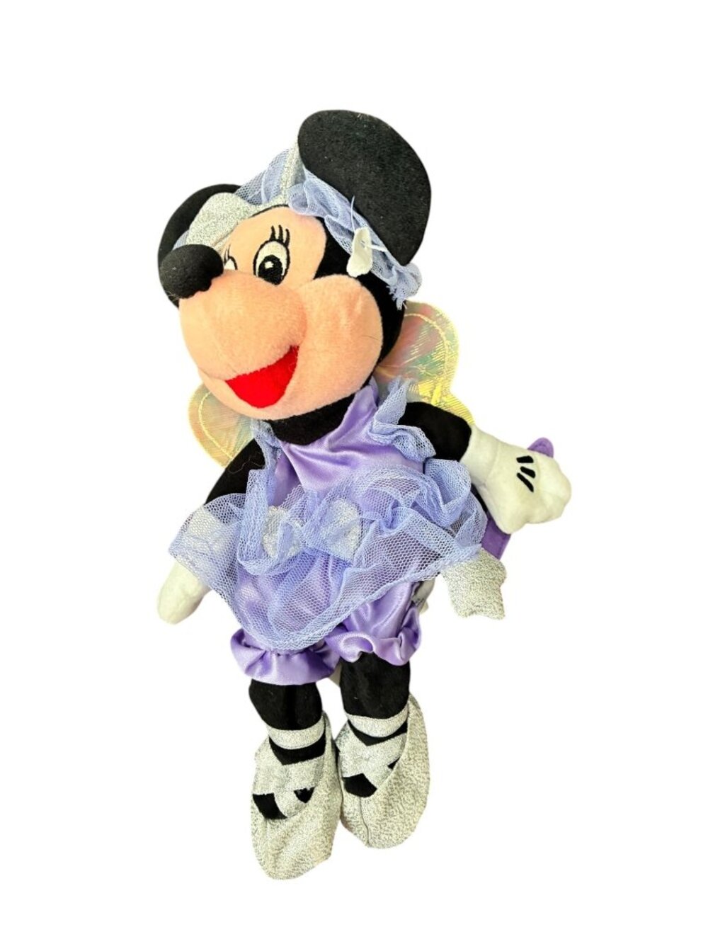 Disney Sugar Plum Minnie Mouse Plush Toy Lavender Fairy Costume Collectible